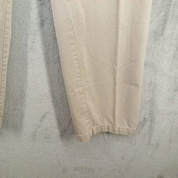GREAT NORTHWEST Khaki Pants 4-Pocket Solid Tan W:33 L: 32 - Picture 4 of 11